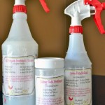 Homemade Green Household Cleaners with Free Printables