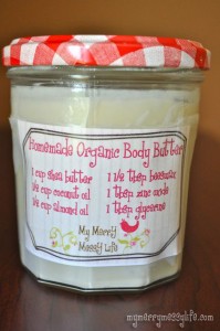 Homemade Organic Body Butter Recipe