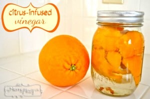 Citrus-Infused Vinegar for Homemade Green Cleaning