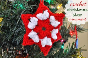 Crochet Christmas Star Ornament - Free Pattern