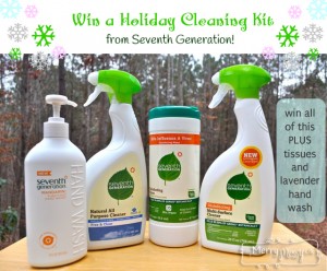 Giveaway for Seventh Generation Cleaning and Disinfecting Products