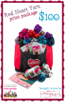Red Heart Yarn Giveaway Package - A Crafter's Dream