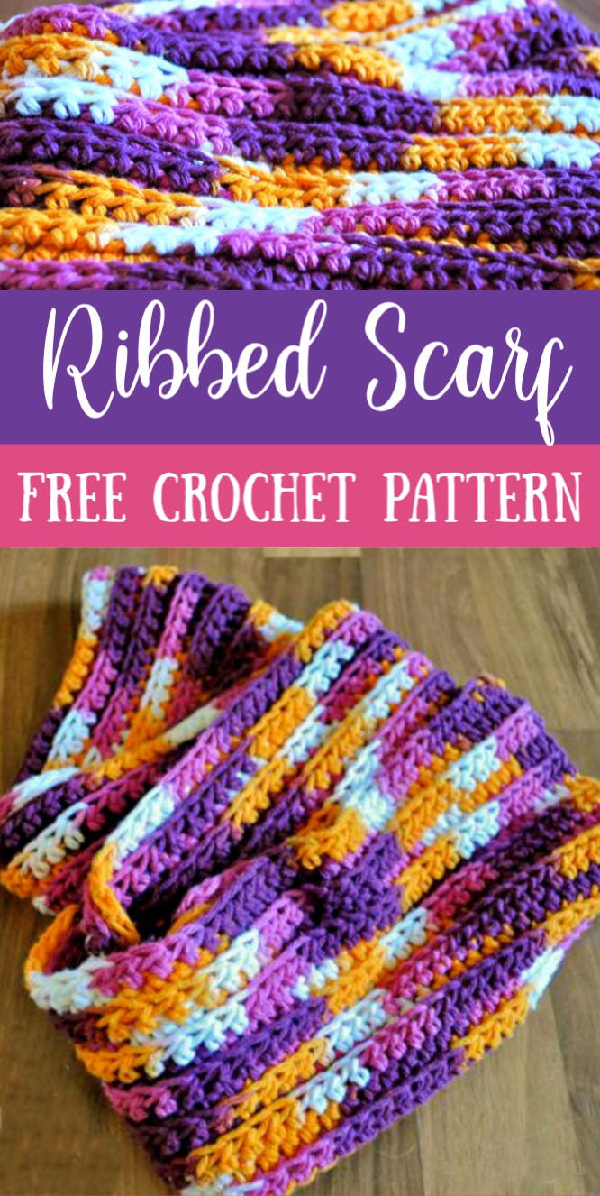 Free Crochet Scarf Pattern - Easy Crochet