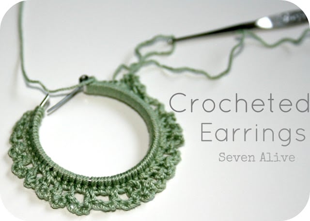 Crocheted Earrings from Seven Alive