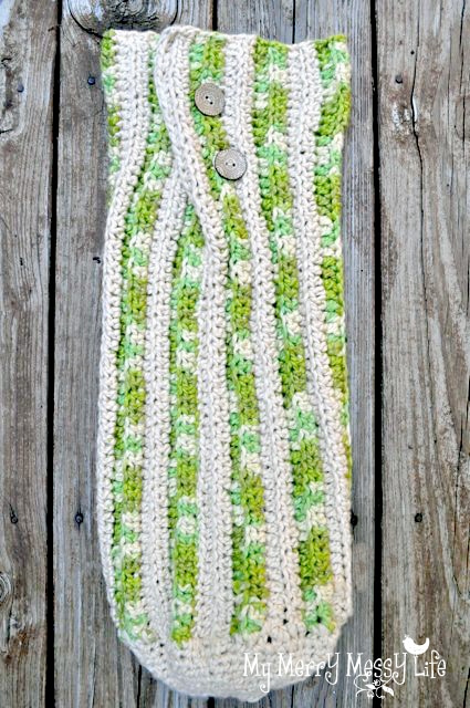 Crochet baby online cocoon