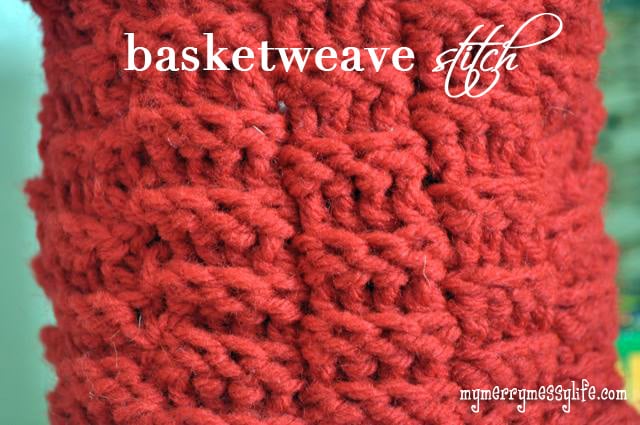 Modified Basket Weave Stitch