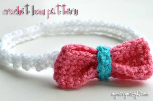 Crochet Bow - Free and Easy Pattern!
