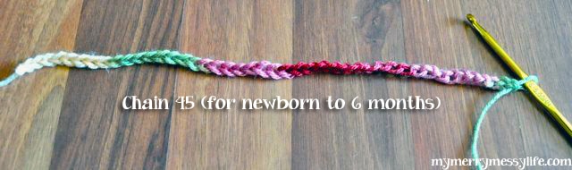 Pucer Stitch Crochet Headband Pattern Photo Tutorial - Step 1