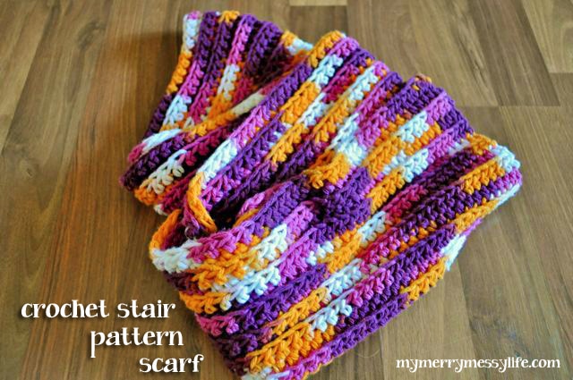 triple crochet scarf