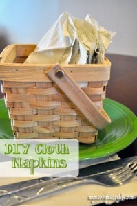 How to Switch to All Cloth Napkins with No Sewing