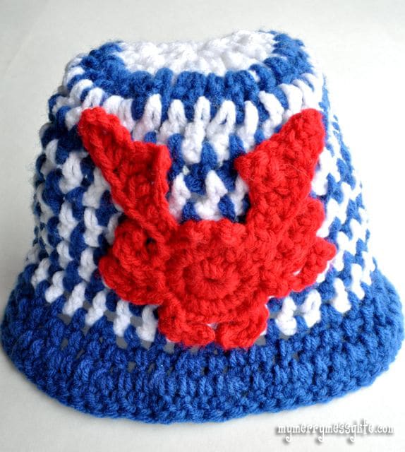 Free Crochet Pattern for a Baby Boy Cape Cod Sun Hat