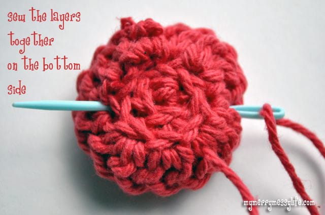 Crochet Rose Pattern and Tutorial - Step 4