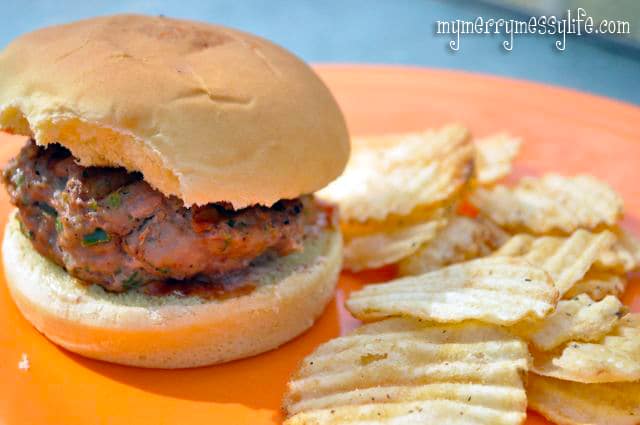 Grilled Turkey Ranch Burgers for a Cookout