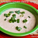 Potato Artichoke Cream Cheese Soup