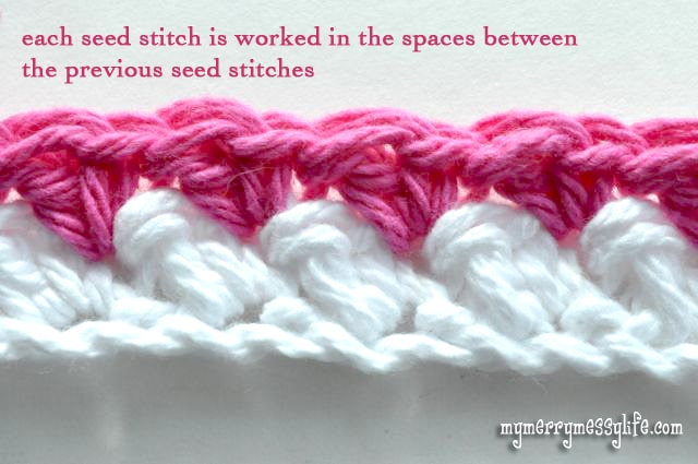 Crochet Baby Headband Pattern - Seed Stitch Tutorial
