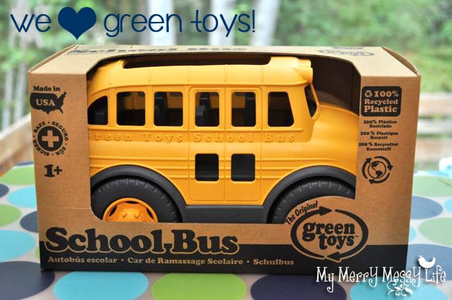 green toys school bus