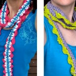 Free Crochet Pattern for a Scarflette