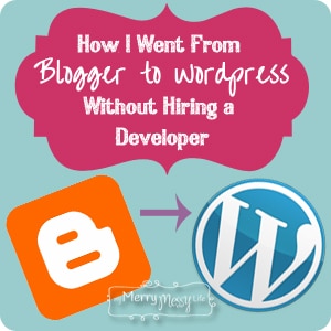 How I Switched From Blogger to WordPress By Myself