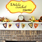 My Merry Messy Life: Fall Crochet Mantel Project