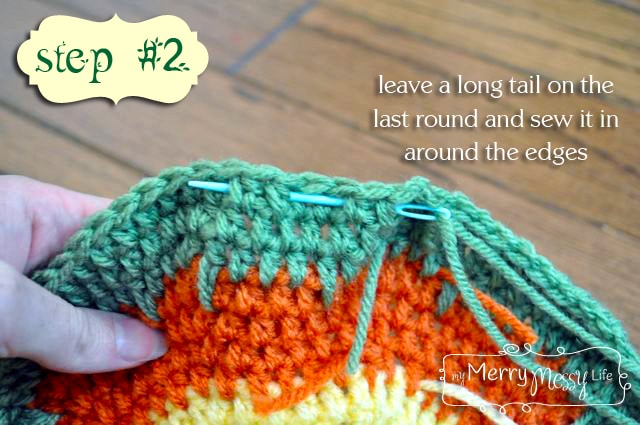 Crochet Pumpkin Pattern - Step 2