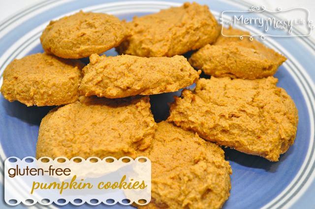 Pumpkin Cookies with Rice Flour Recipe {Gluten-Free}