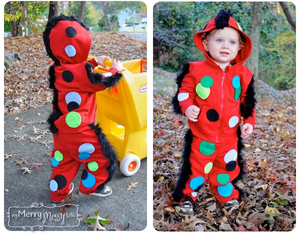 Halloween Monster Costume Red