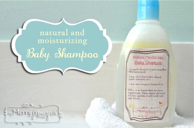 Homemade Moisturizing Baby Shampoo and