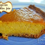 Easy and Real Pumpkin Pie Recipe