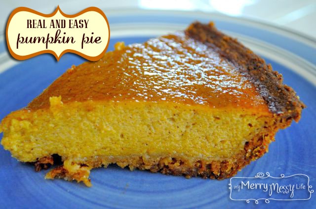 easy fresh pumpkin pie recipe