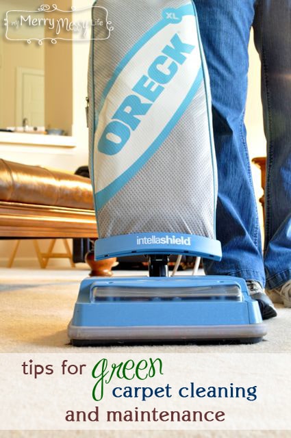 TIps for Green Carpet Cleaning and Maintenance
