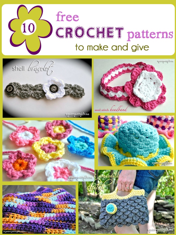 10 Free Crochet Patterns to Make and Give
