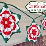 Crochet Christmas Star Garland Free Pattern