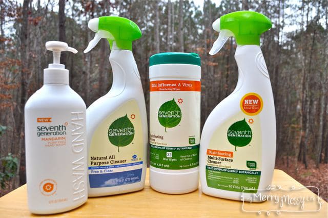 My Merry Messy Life: Seventh Generation Cleaning and Disinfecting Products
