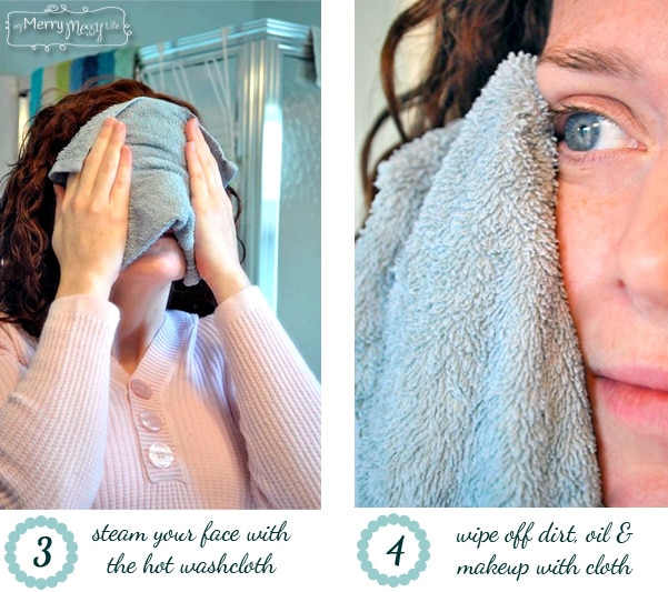 The Oil Cleansing Method Steps 3 and 4