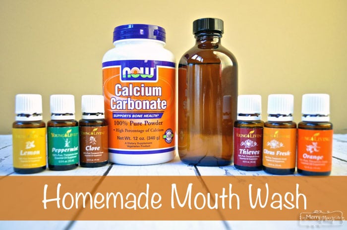 Homemade Remineralizing Mouthwash with Essential Oils
