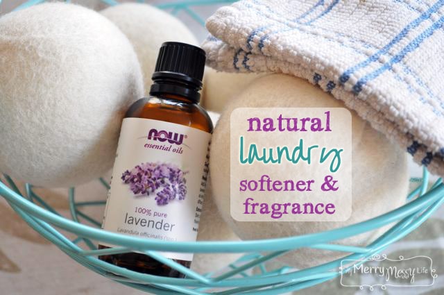 Natural Laundry Scent and Fragrance - Alternatives to Fabric Softener and Dryer Sheets