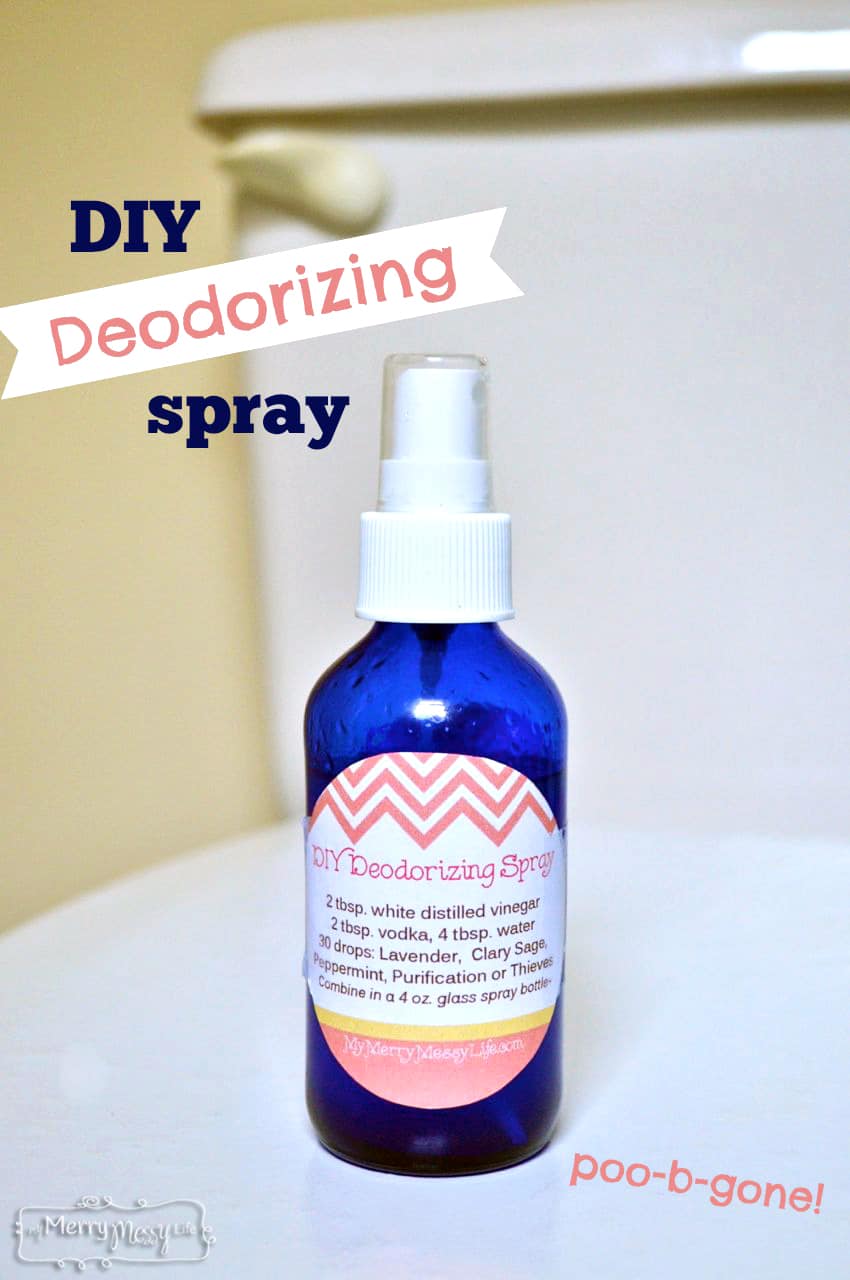 Homemade Deodorizing Spray - Chemical-Free, Safe and Very Effective!