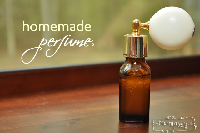 Homemade perfume with discount flowers