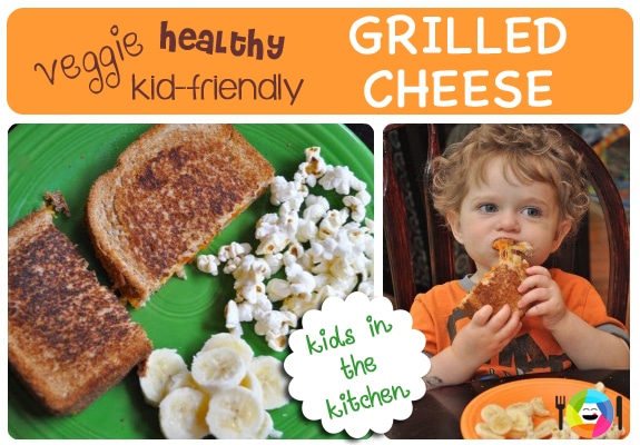 My Merry Messy Life: Veggie Healthy Grilled Cheese Sandwiches