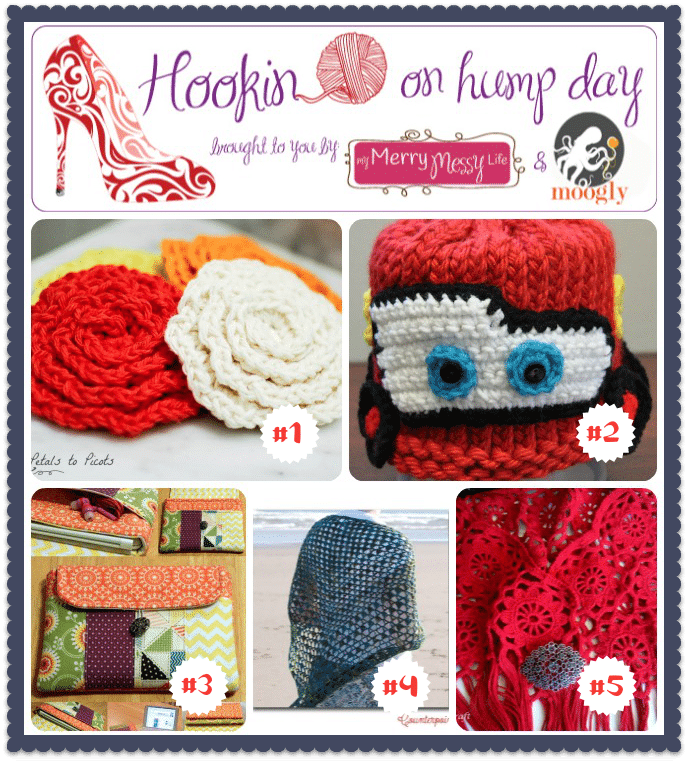 My Merry Messy Life: Hookin On Hump Day #44 Features - Link Party for the Fiber Arts