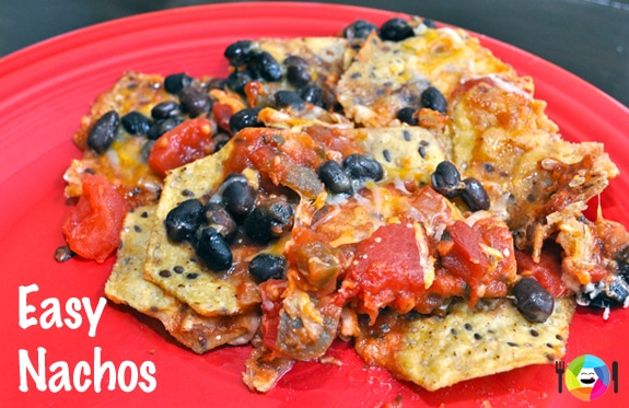 Easy Mexican Nachos - Kids in the Kitchen