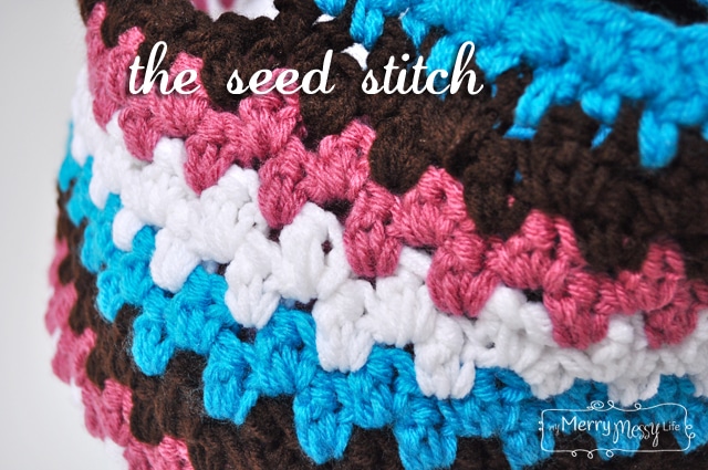 Free Crochet Seed Stitch Tutorial