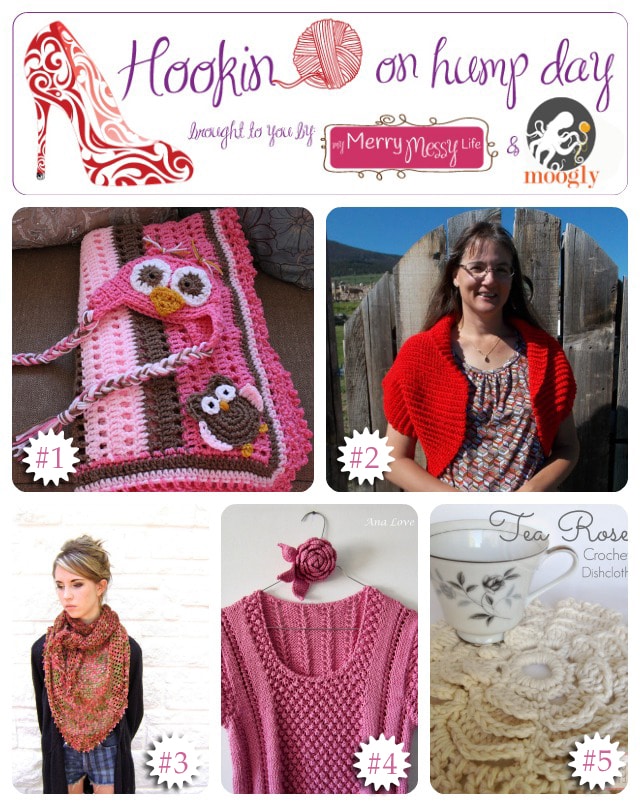 My Merry Messy Life: Hookin On Hump Day #50 - Link Party for the Fiber Arts - Features