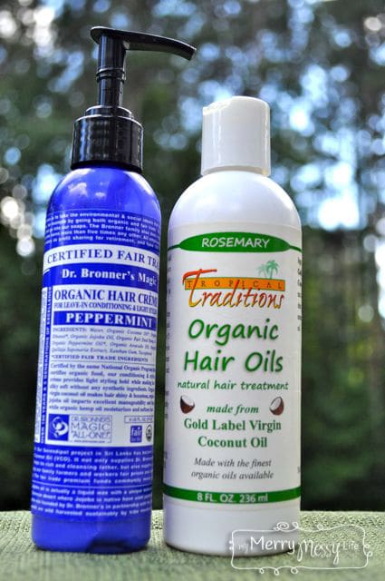 Natural Conditioner Oils and Styling Cream
