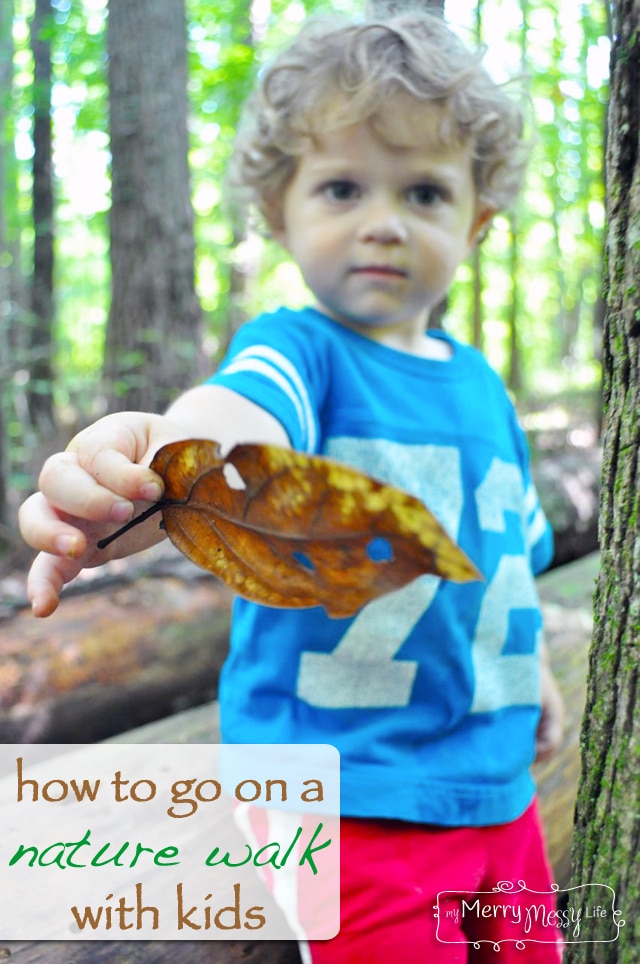 How to Go on a Nature Walk – Preschool Learning Activity