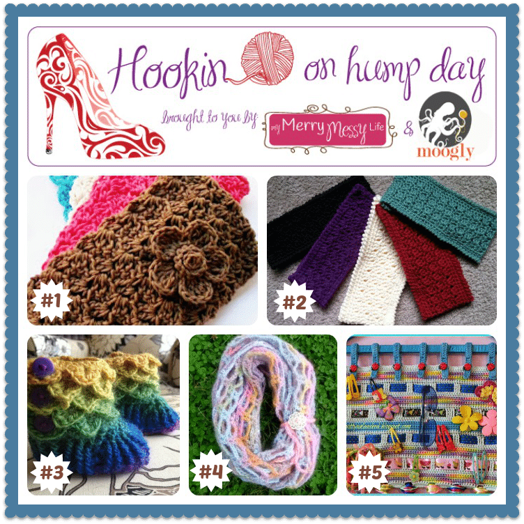 Hookin On Hump Day #57 - Links to Free Crochet Patterns featured at a Link Party