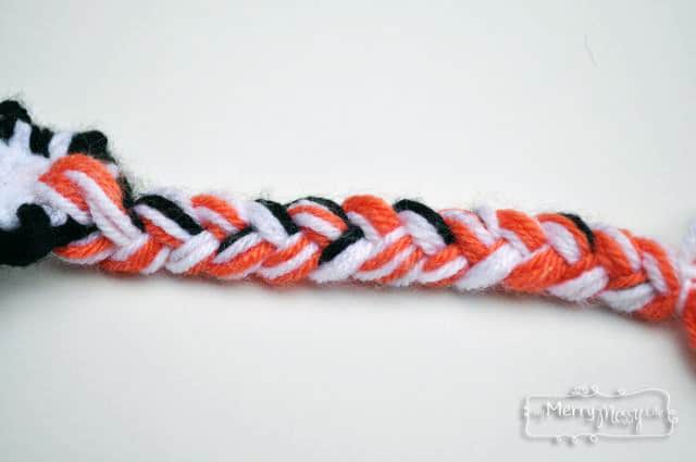 Crochet Fox Beanie Pattern - the braids