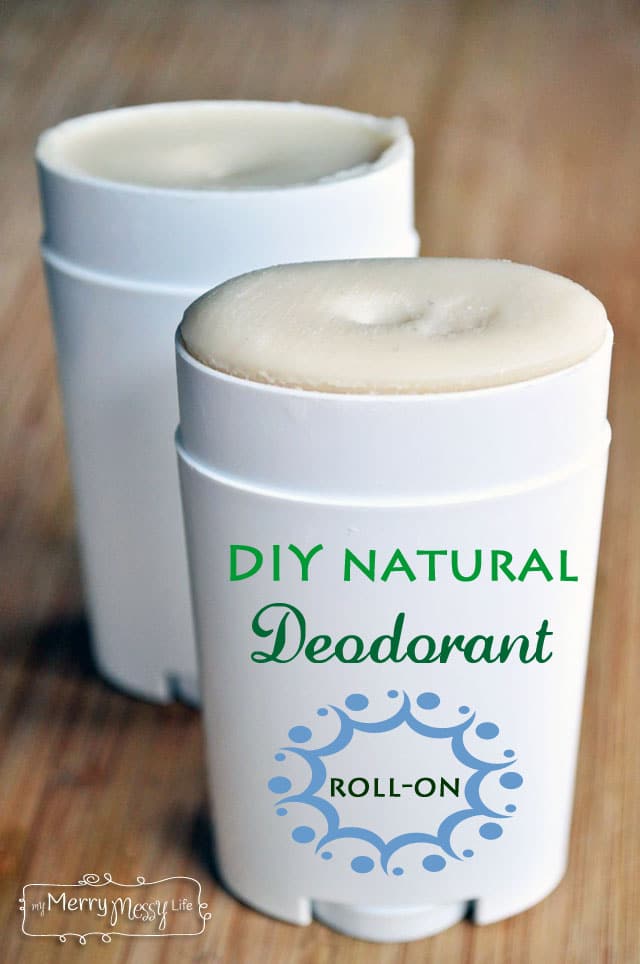 DIY All Natural Deodorant - Roll On and Non-Toxic Recipe