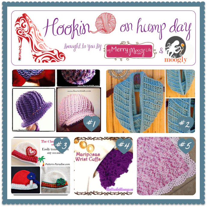 Hookin On Hump Day Features #64 - Link Party for Crochet, Knitting, Sewing and more!