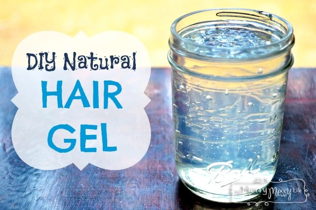 Diy Natural Gelatin Hair Gel Frugal And Easy My Merry Messy Life